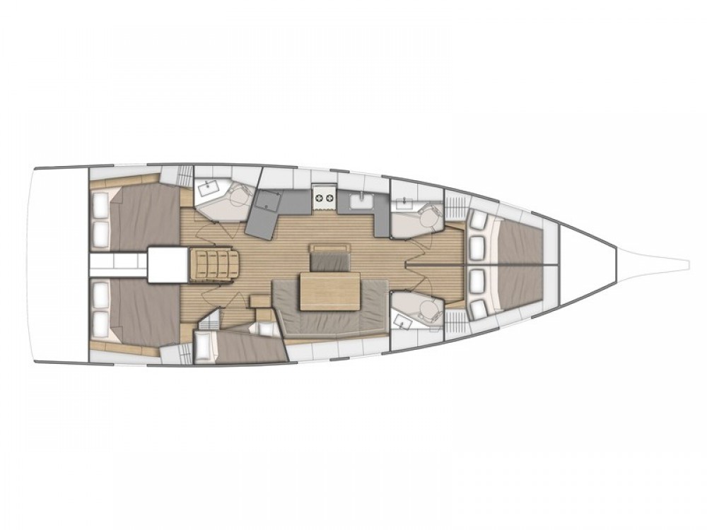 Oceanis 46.1 (5 cab) — photo 8
