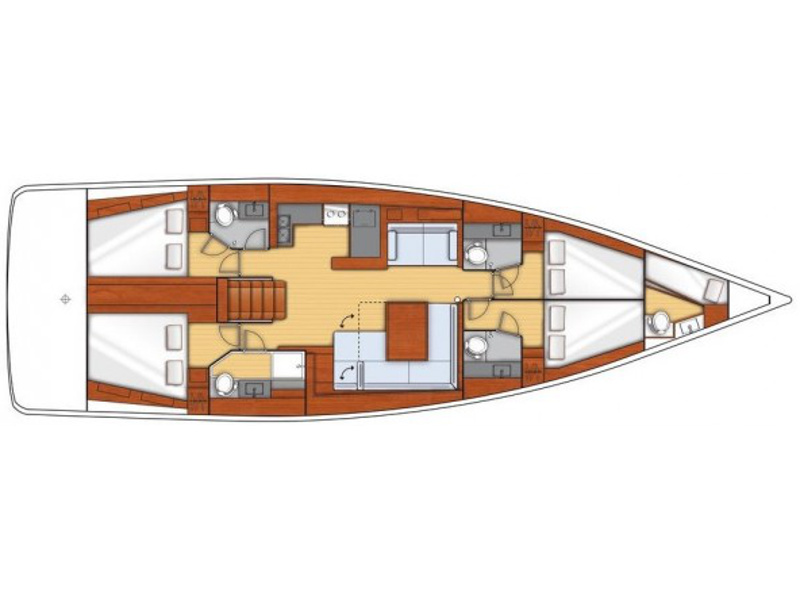 Beneteau Oceanis 55 — photo 4