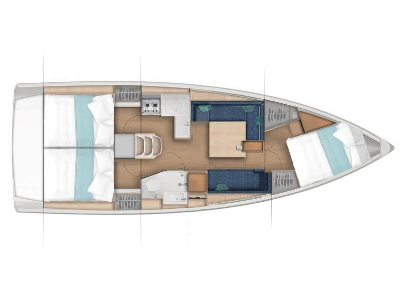 Sun Odyssey 380 — photo 5