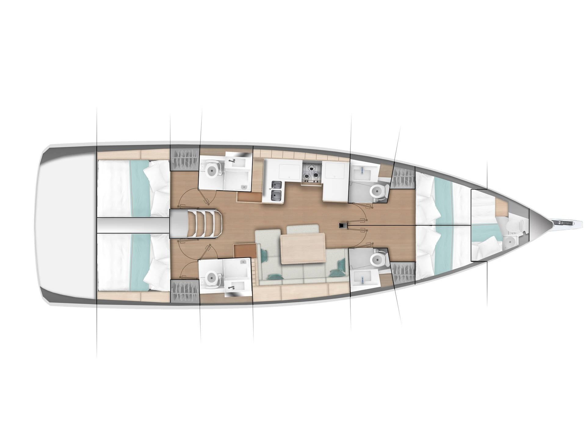 Sun Odyssey 490 — photo 6