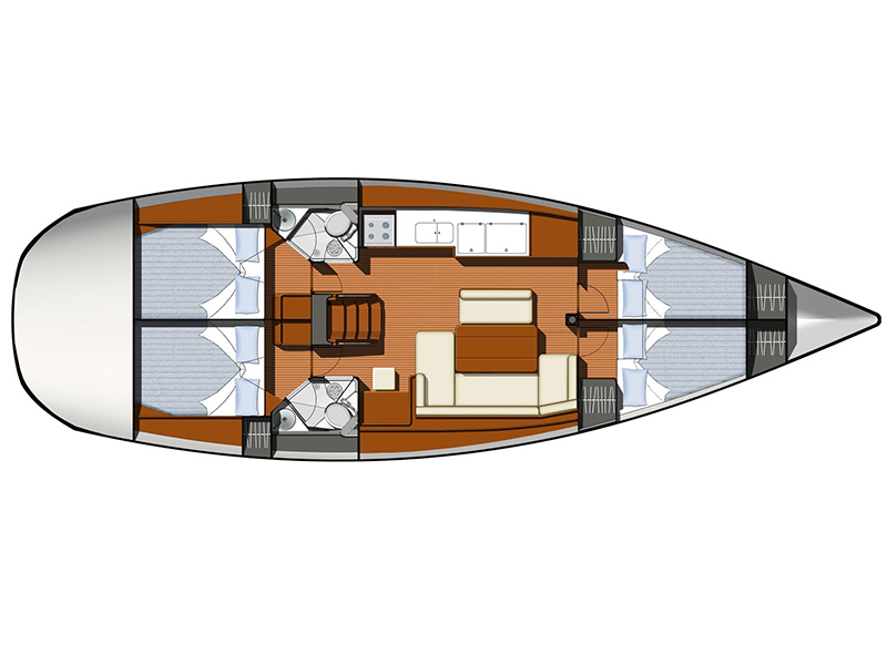 Sun Odyssey 44i — photo 3