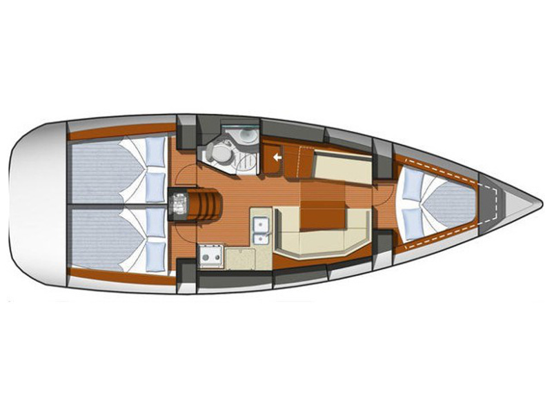 Sun Odyssey 36i — photo 4