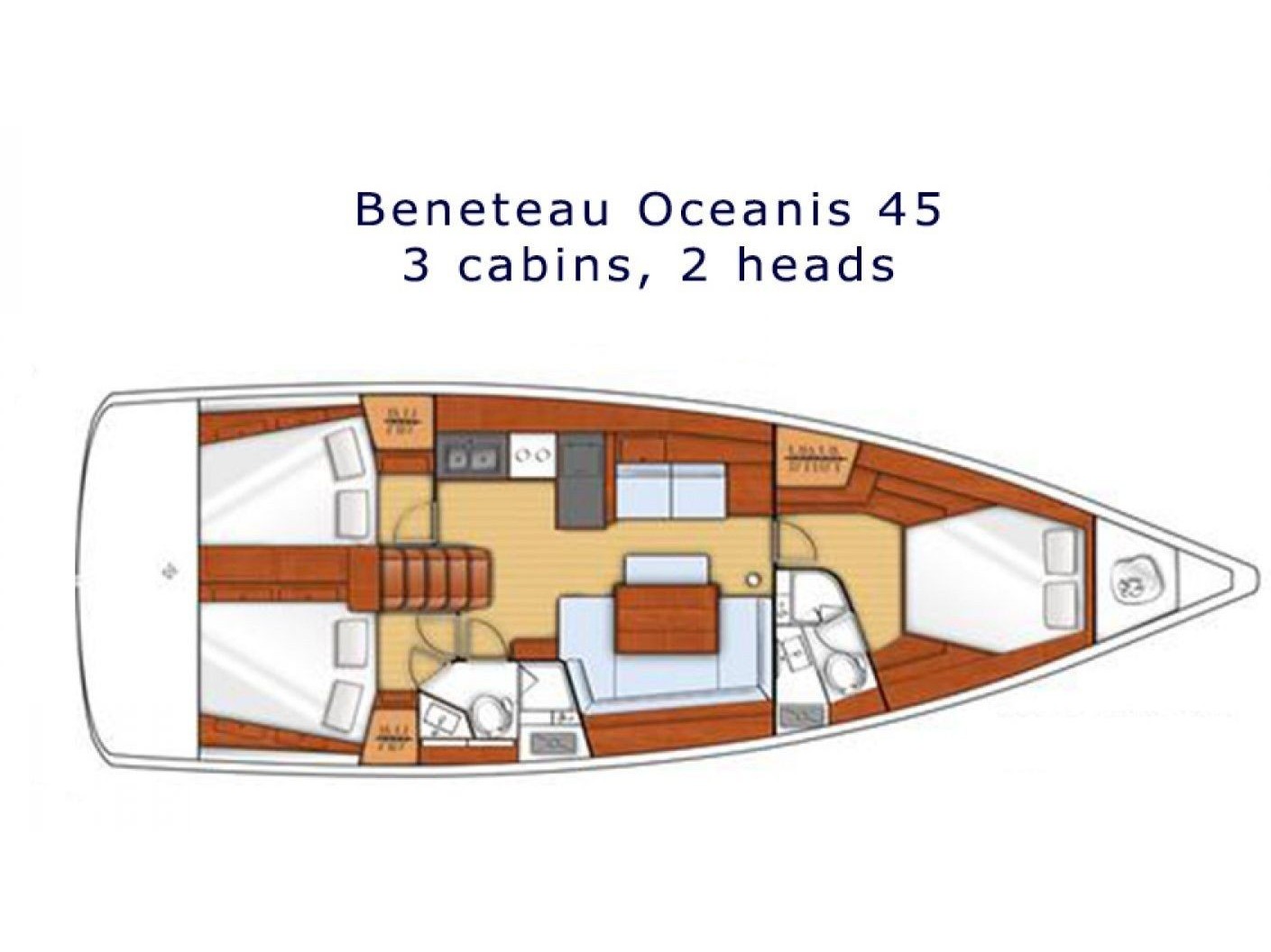 Oceanis 45/3 — photo 3