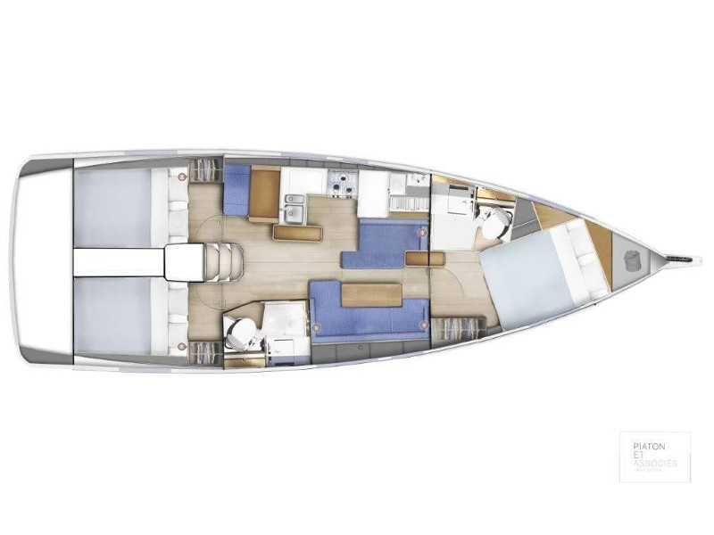 Sun Odyssey 410 — photo 6