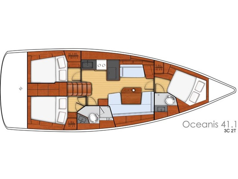 Oceanis 41.1 — photo 4