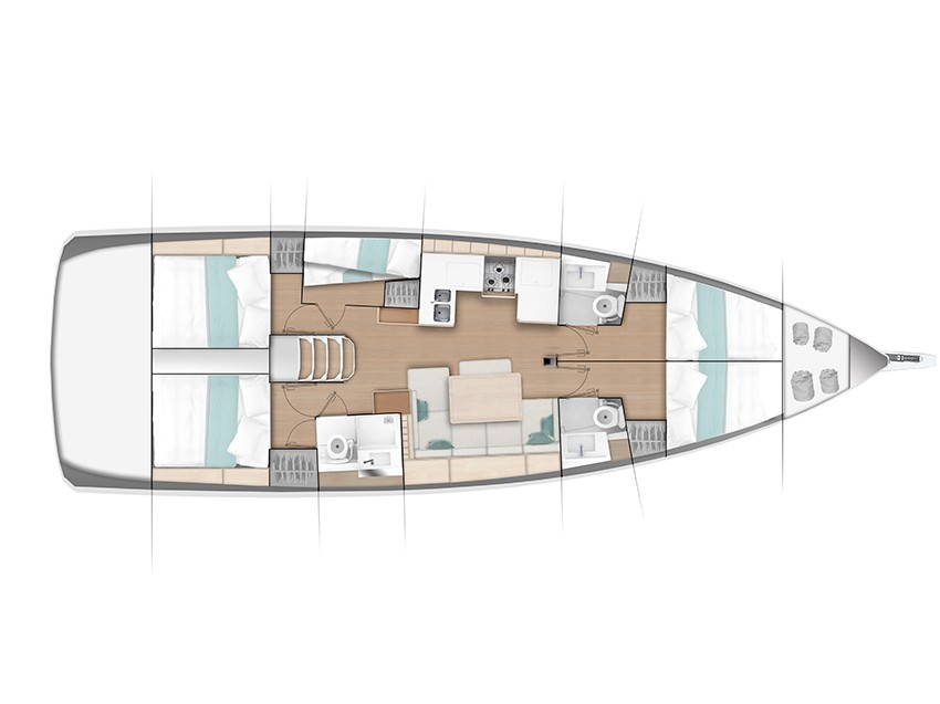 Sun Odyssey 490 — photo 7