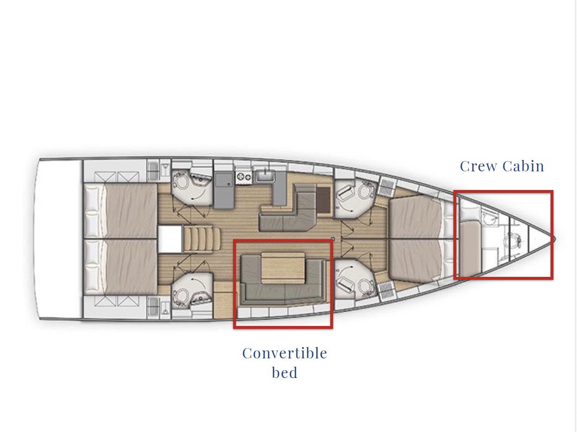 Oceanis 51.1 (4 cab) — photo 2