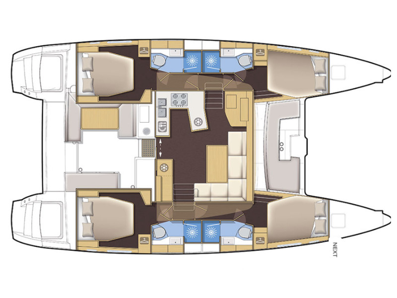 Lagoon 450 F Luxury — photo 14