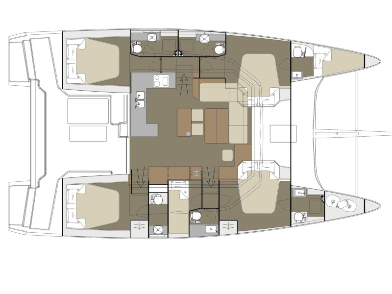 Dufour 48 Catamaran — photo 14