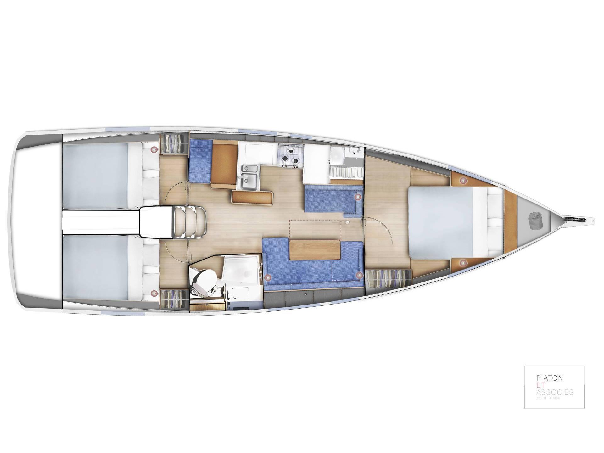 Sun Odyssey 410 — photo 5