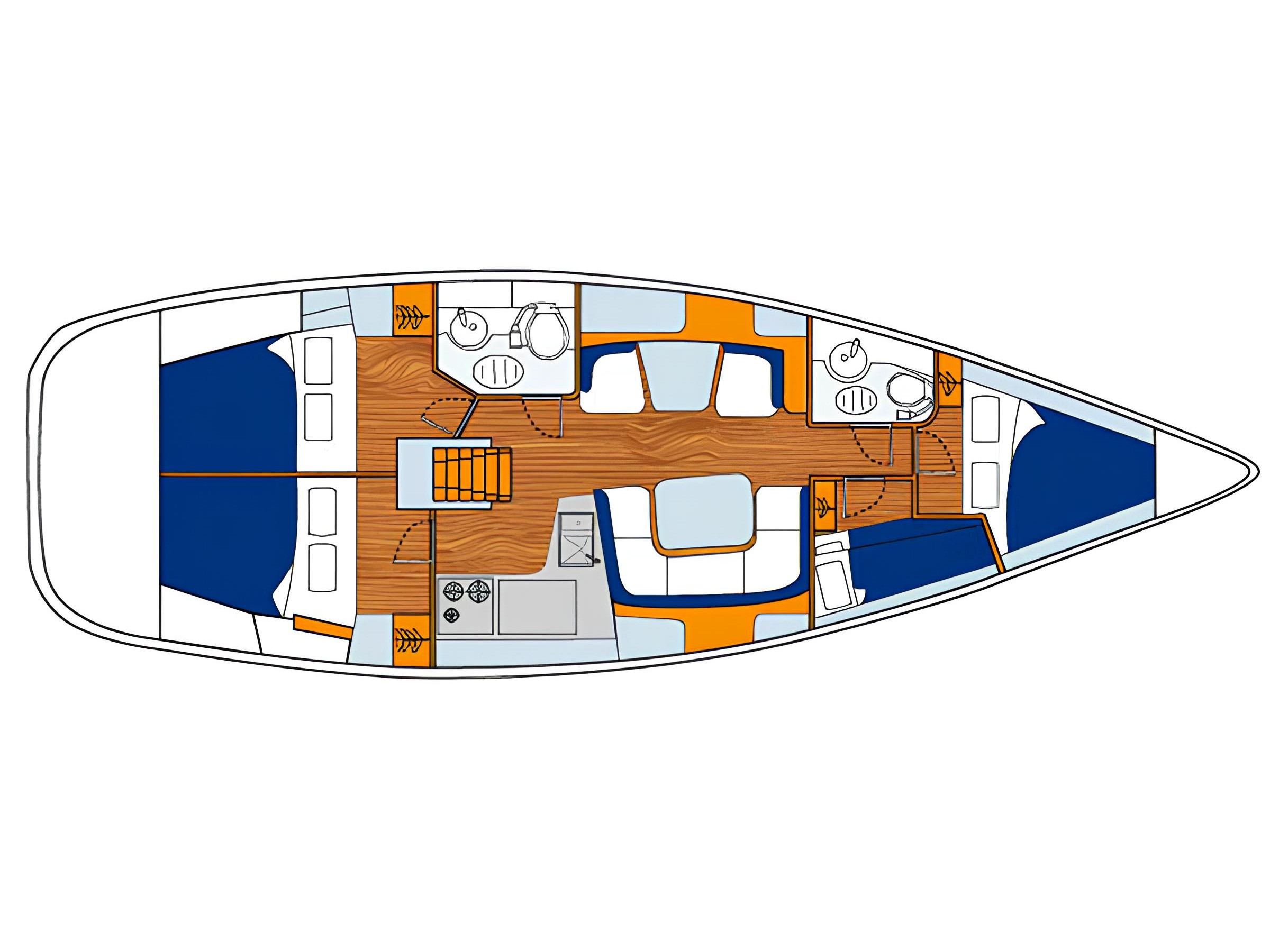 Sun Odyssey 43 — photo 15