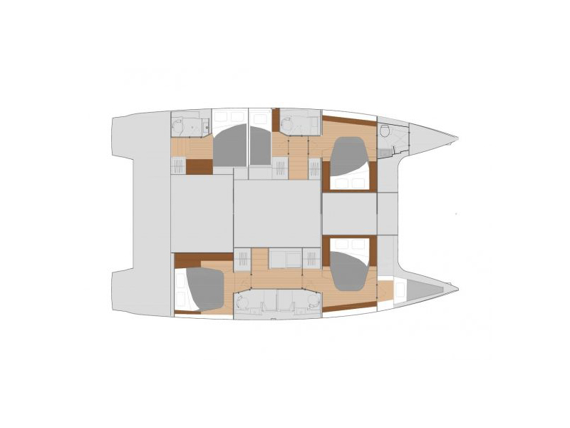 Fountaine Pajot 47 TANNA LUX (GEN, AC, WATERMAKER) — photo 22