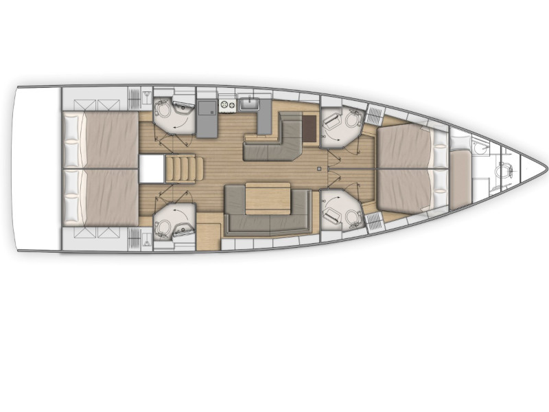 Oceanis 51.1 — photo 34