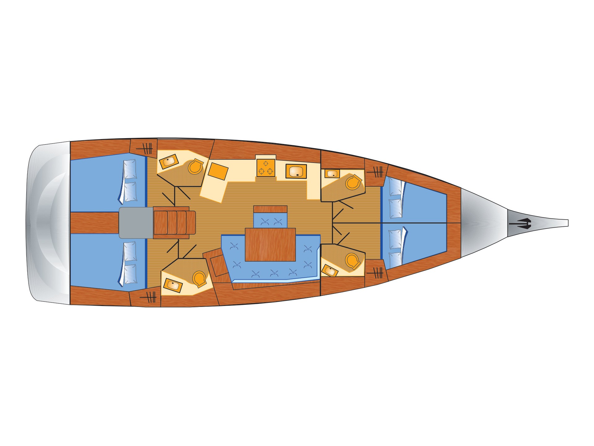 Oceanis 46.1 — photo 14