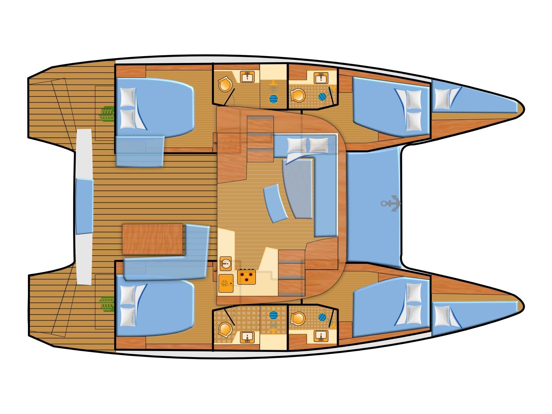 Lagoon 42-4+2 12 Personen — photo 14