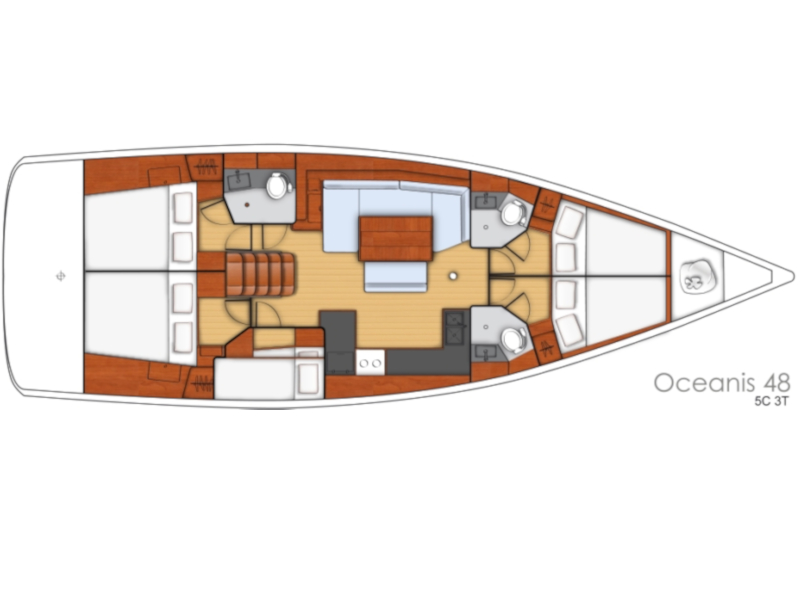 Beneteau Oceanis 48 — photo 6