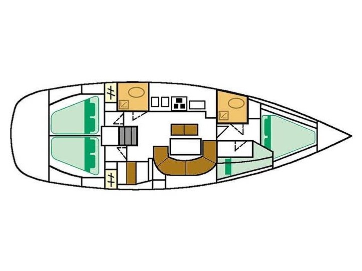 Oceanis 411 Clipper — photo 8