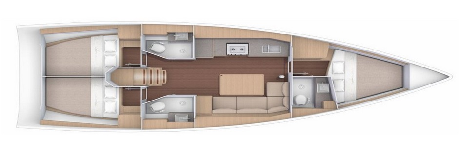 Dufour 390 Grand Large — photo 3