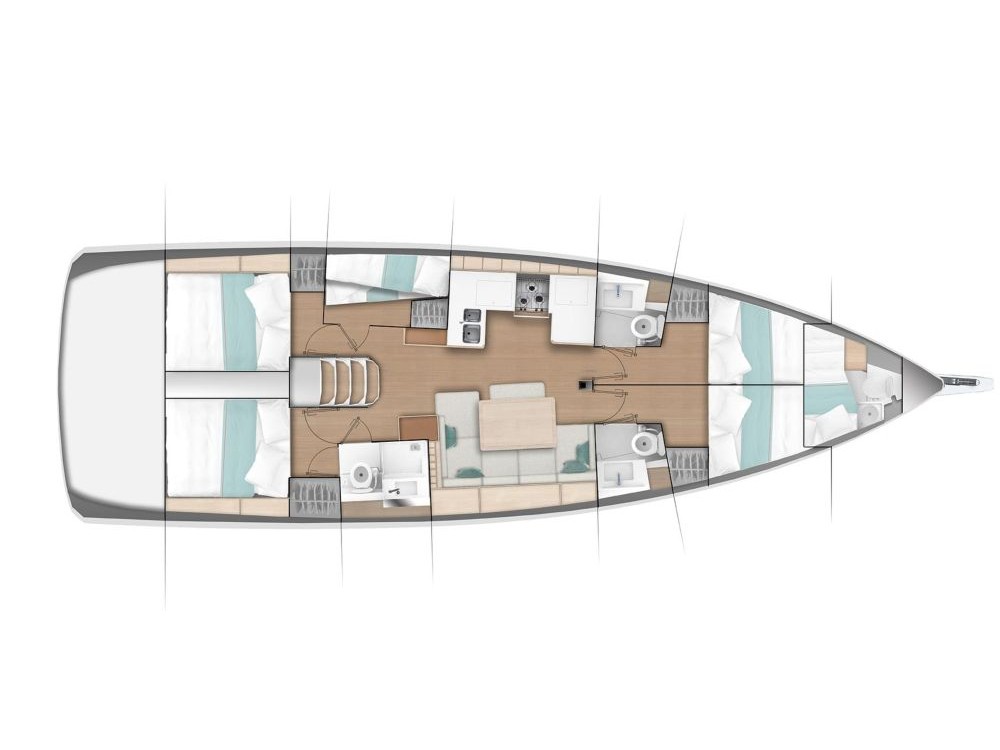 Sun Odyssey 490 — photo 4