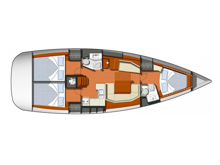 Sun Odyssey 42i — photo 3