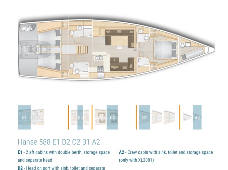 Hanse 588 — photo 16