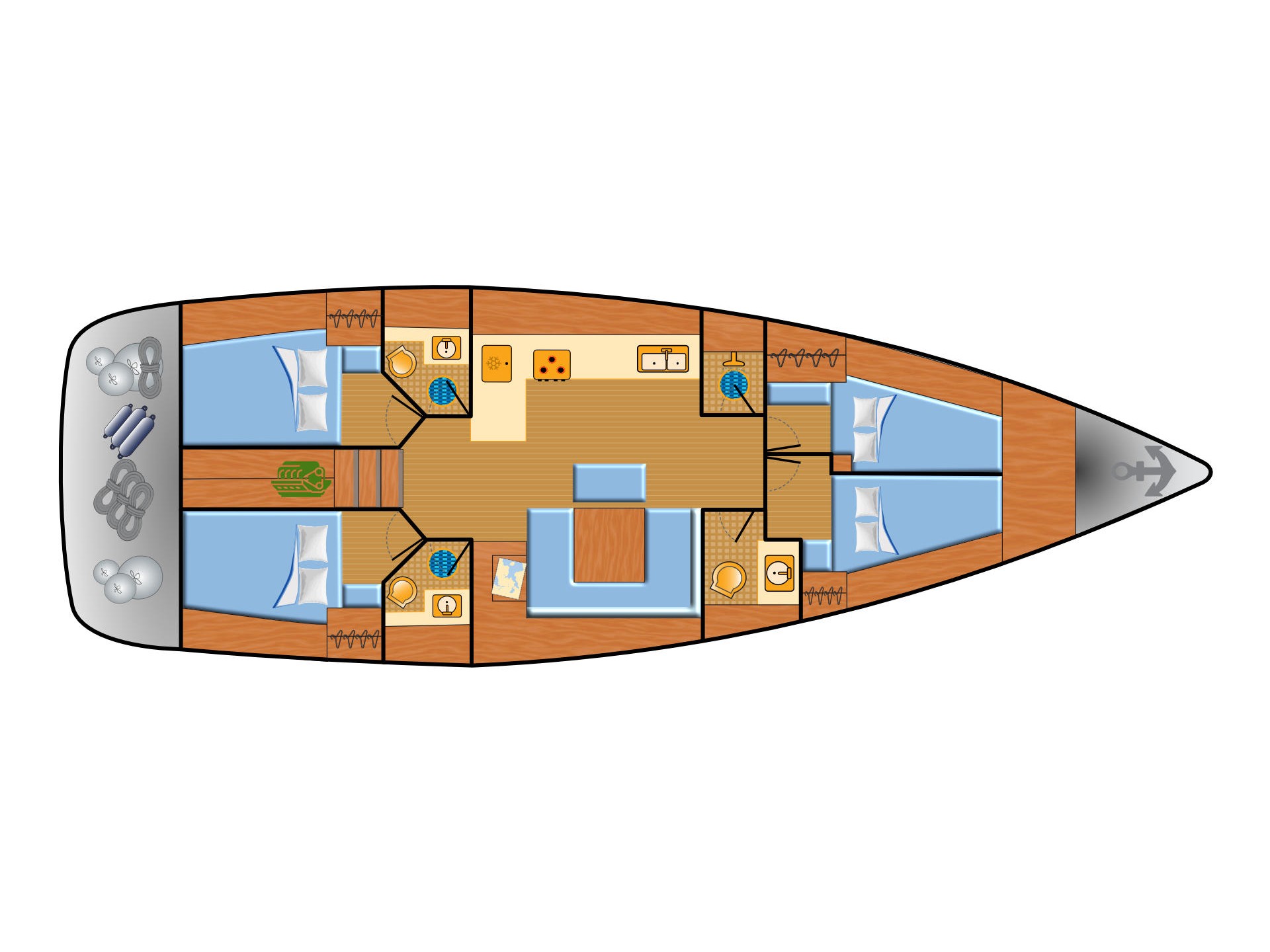 Bavaria 45 Cruiser — photo 15