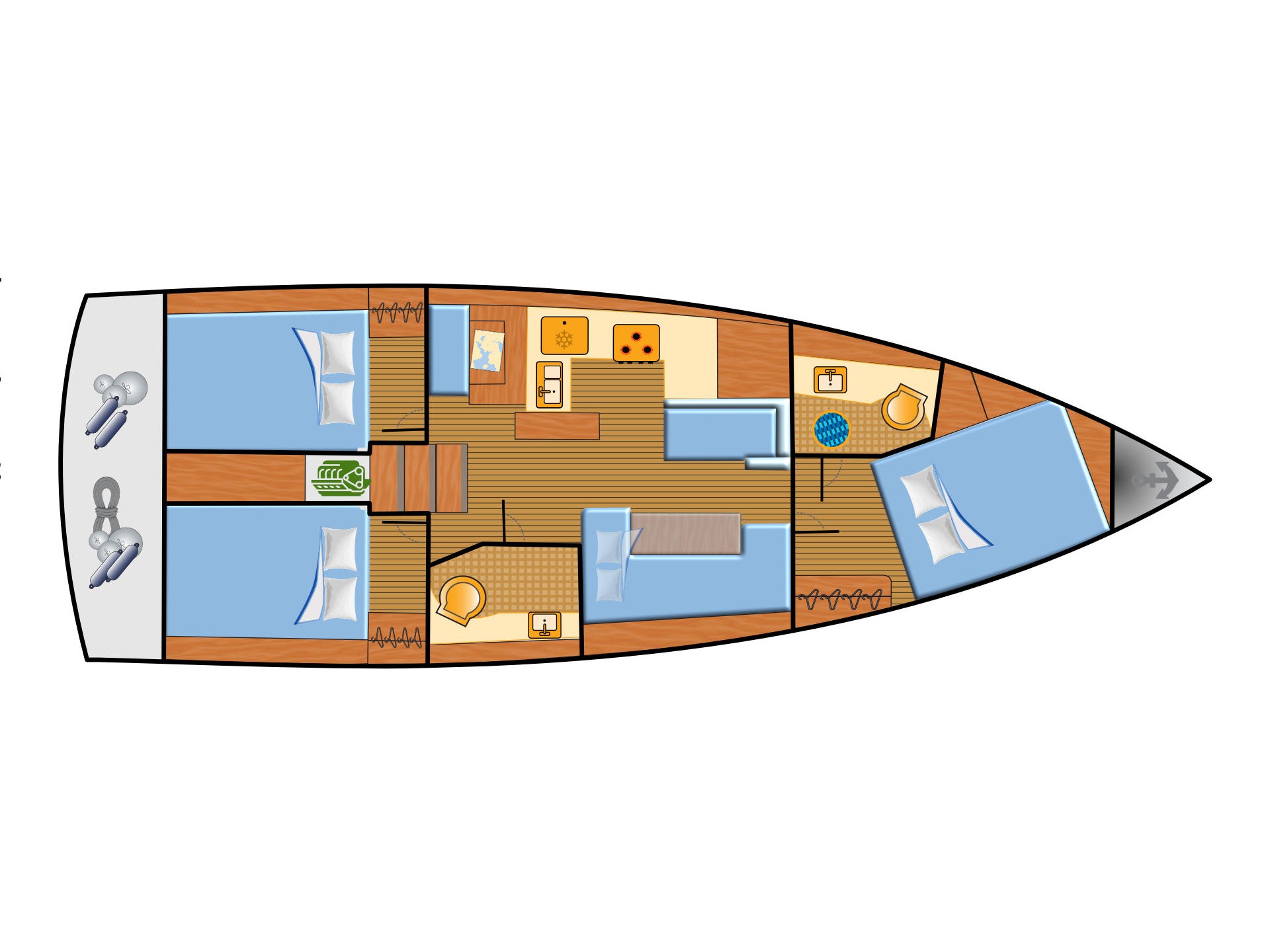 Sun Odyssey 410 — photo 11