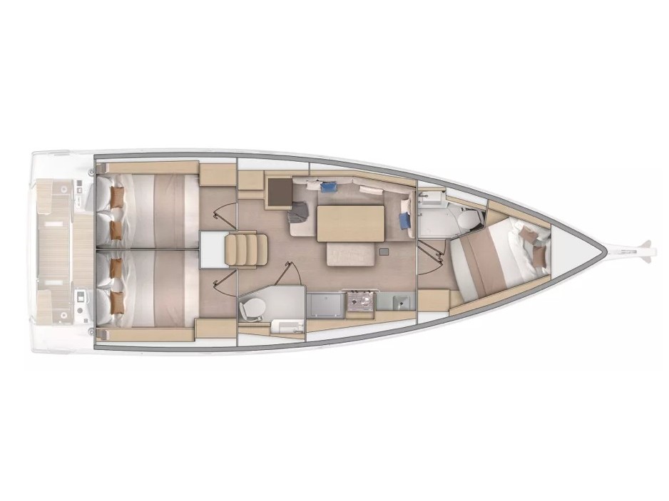 Oceanis 37.1 - 3 cab 2 wc — photo 7