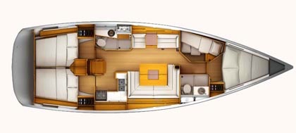 Jeanneau 439 — photo 2