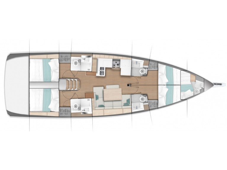 Sun Odyssey 490 "LUXE" — photo 12