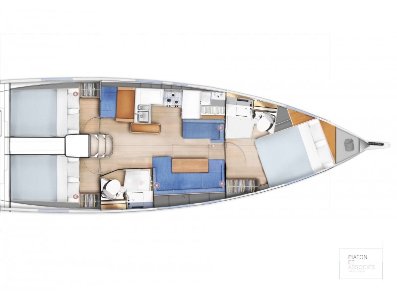 Sun Odyssey 410 — photo 4