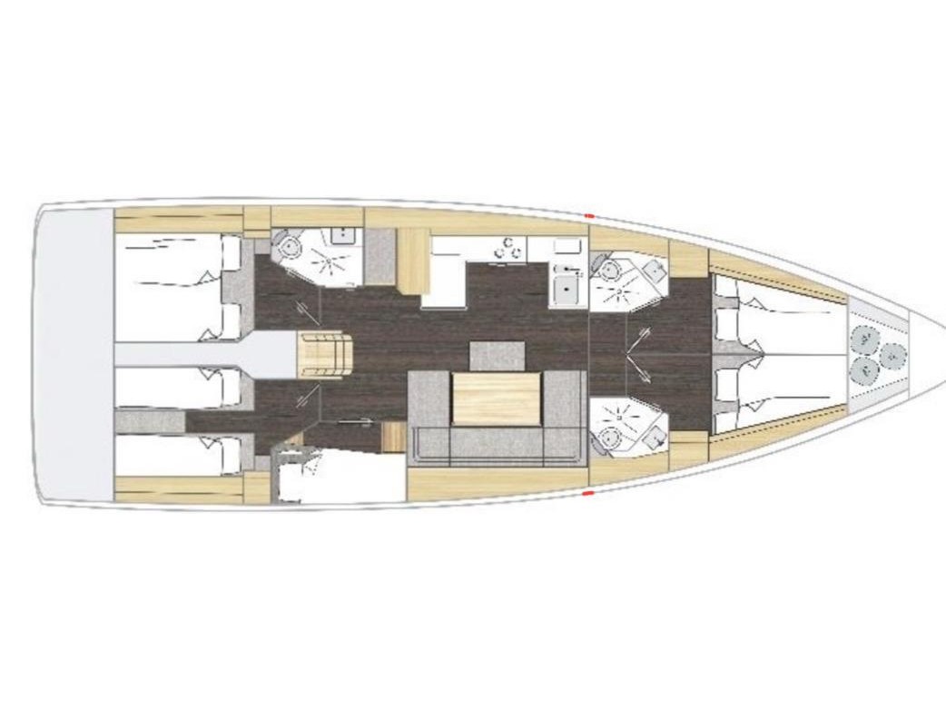 Bavaria C46 5 Cabins — photo 2