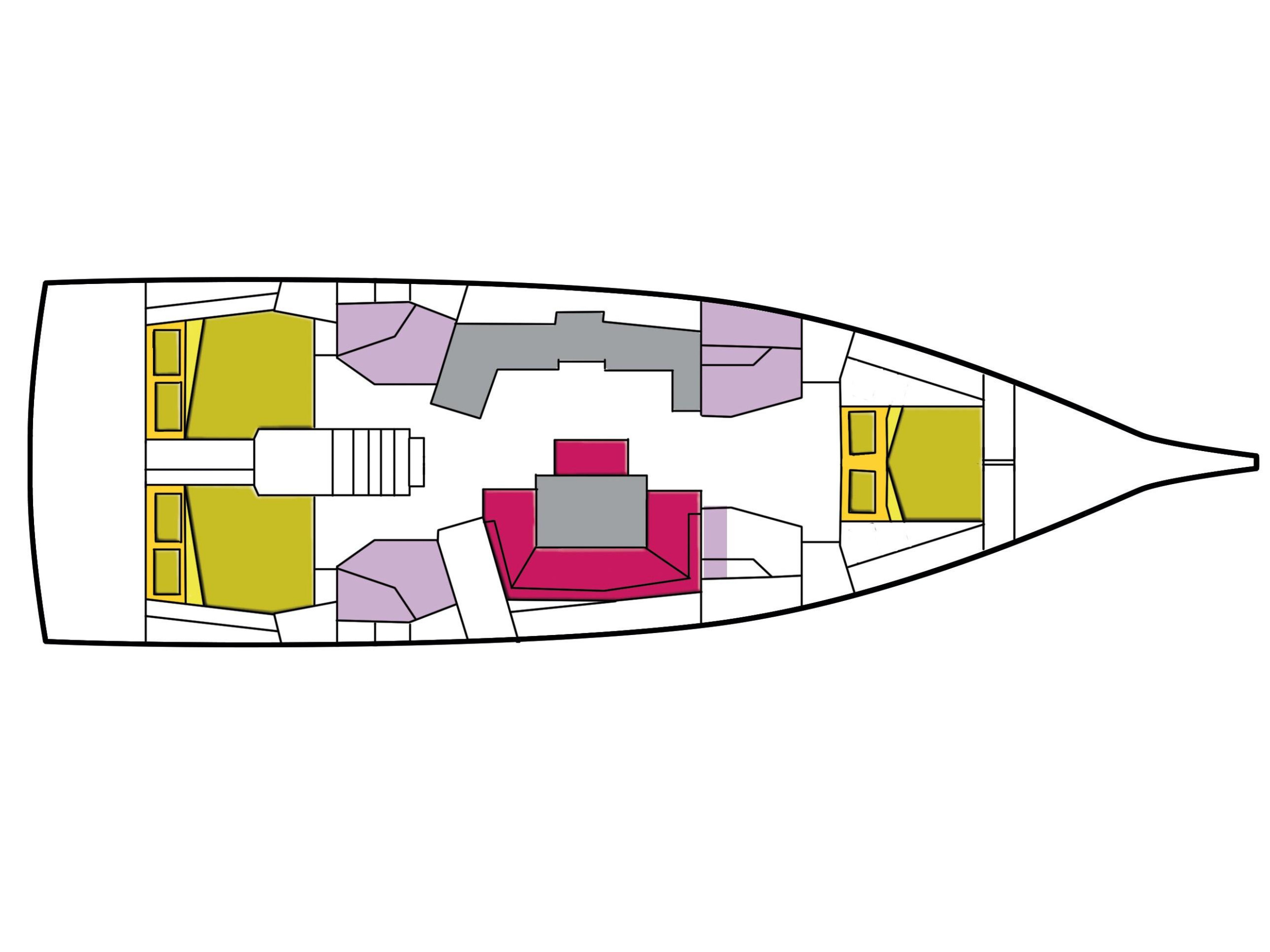 Oceanis 46.1 (3 cab) — photo 9