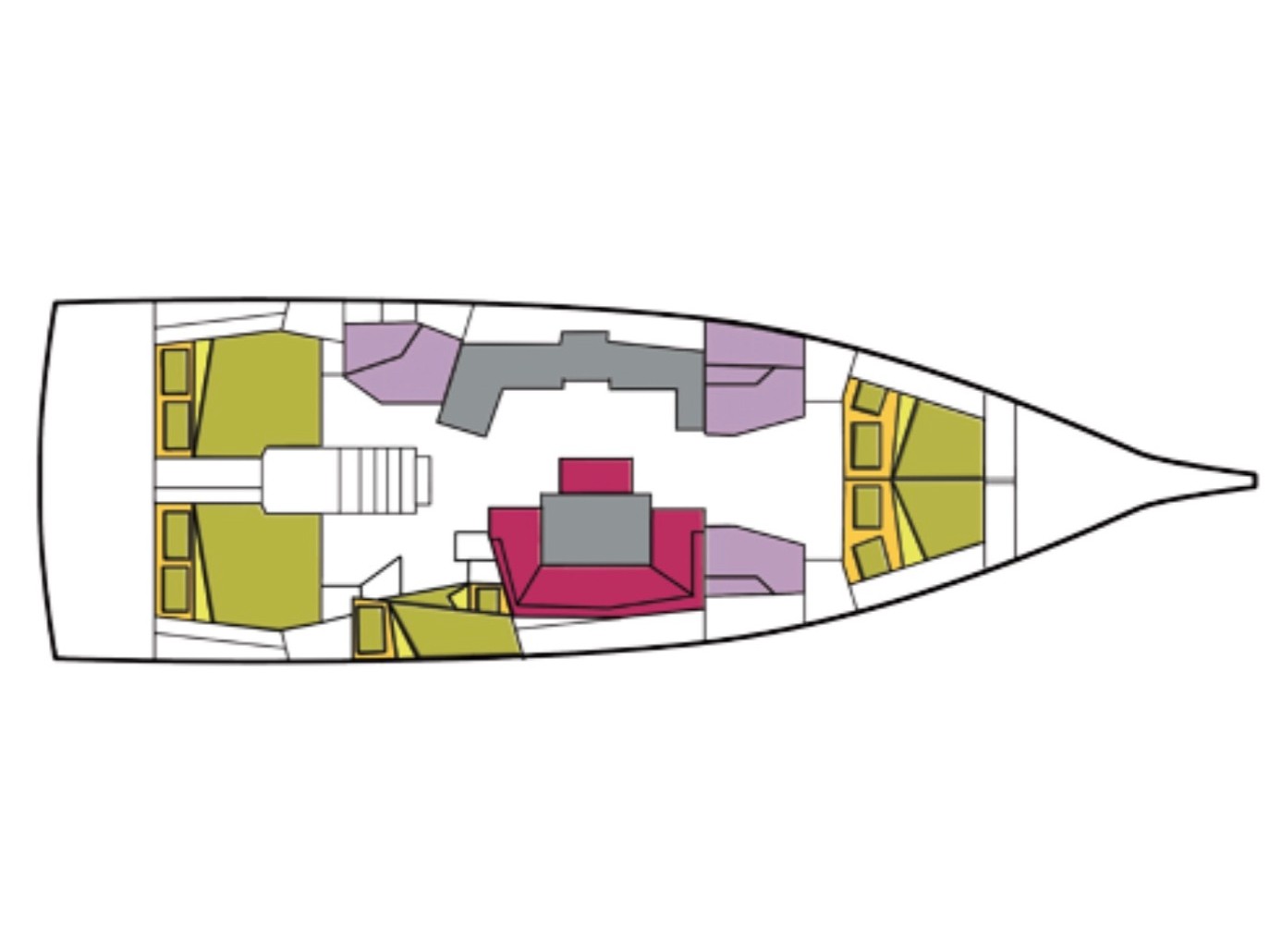 Oceanis 46.1 (5 cab) — photo 3