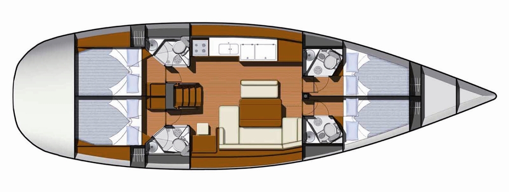 Sun Odyssey 49i — photo 4