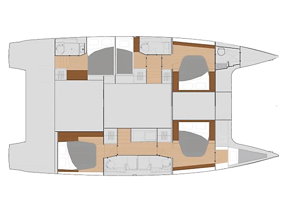 Fountaine Pajot 47 SAONA LUX (GEN, AC, WATERMAKER) — photo 11