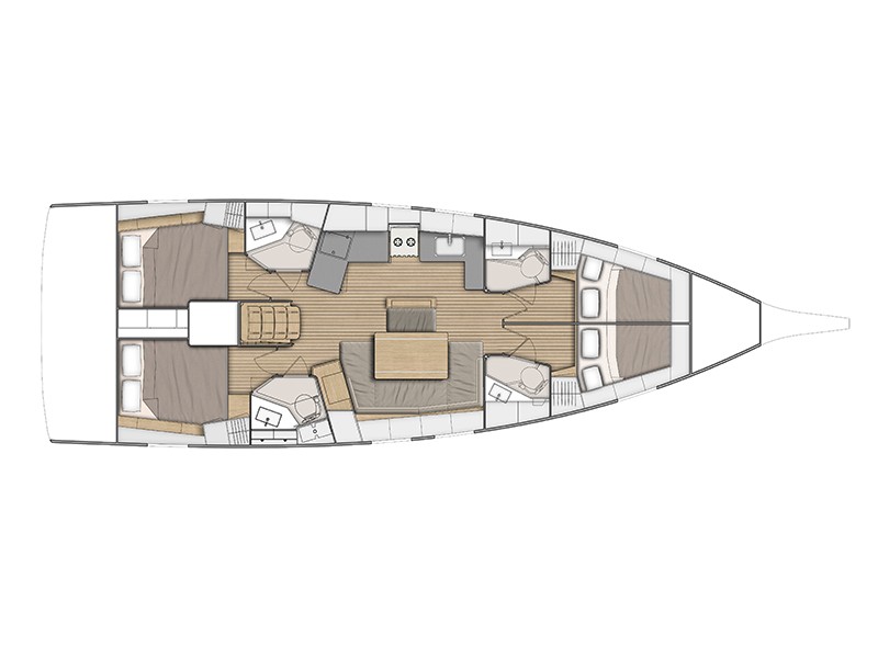 Oceanis 46.1 — photo 17