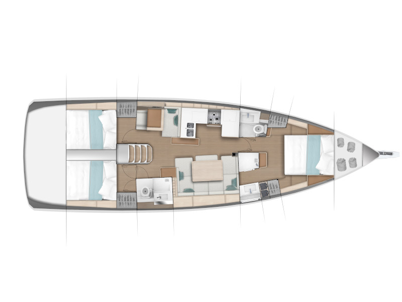 Sun Odyssey 490 — photo 19