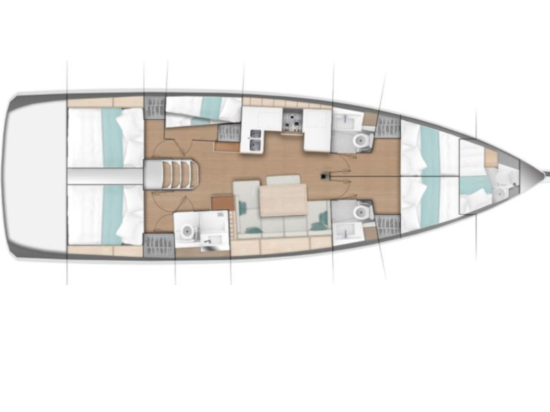 Sun Odyssey 490 — photo 4