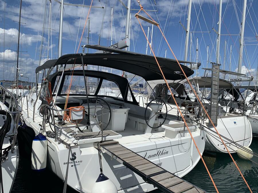 Photo #1 - Oceanis 46.1 (Amalthia) en Marina Perigiali - 9684