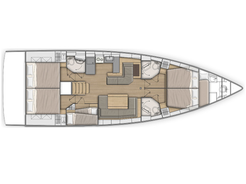 Oceanis 51.1 — photo 2