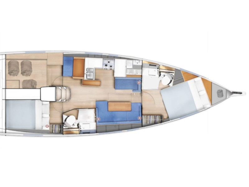 Sun Odyssey 410 — photo 8