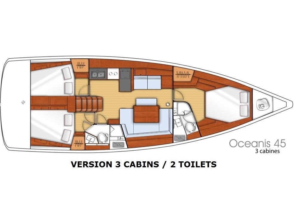 Oceanis 45/3 — photo 22