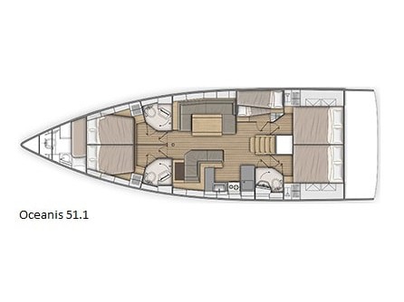 Oceanis 51.1 — photo 5