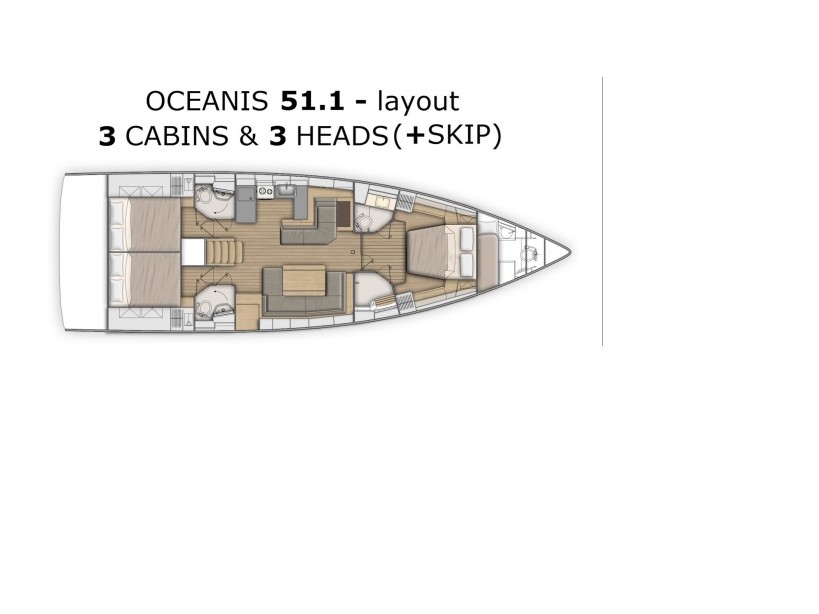 Oceanis 51.1 — photo 57
