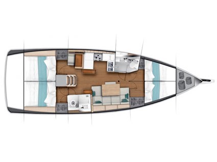 Sun Odyssey 440 — photo 3