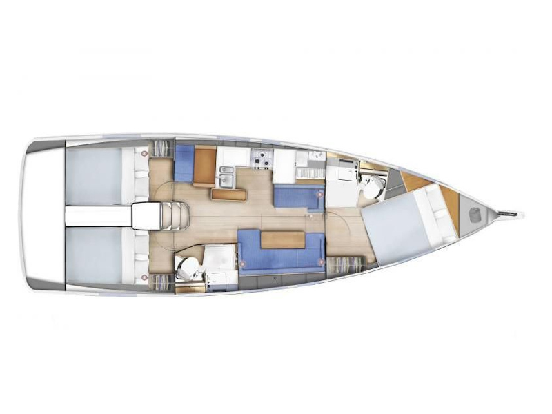 Sun Odyssey 410 — photo 6