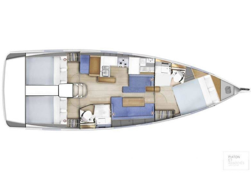 Sun Odyssey 410 — photo 3