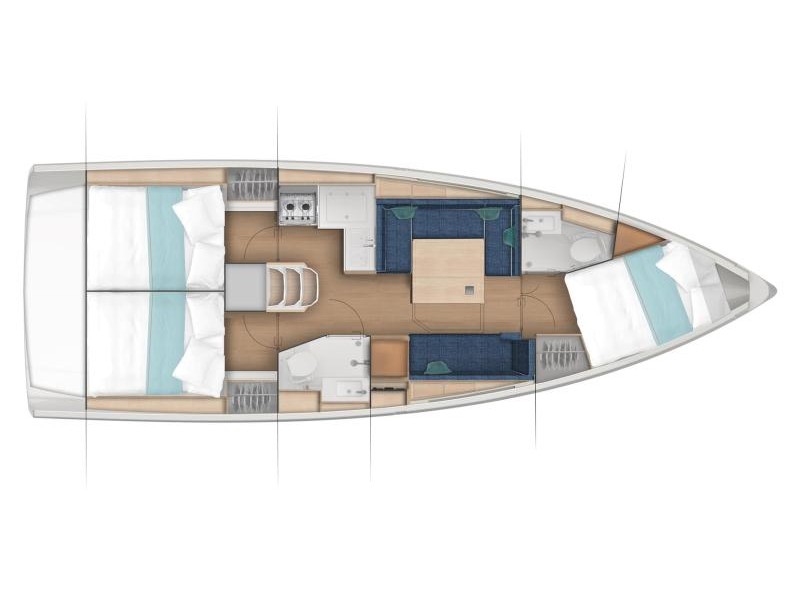 Sun Odyssey 380 — photo 6
