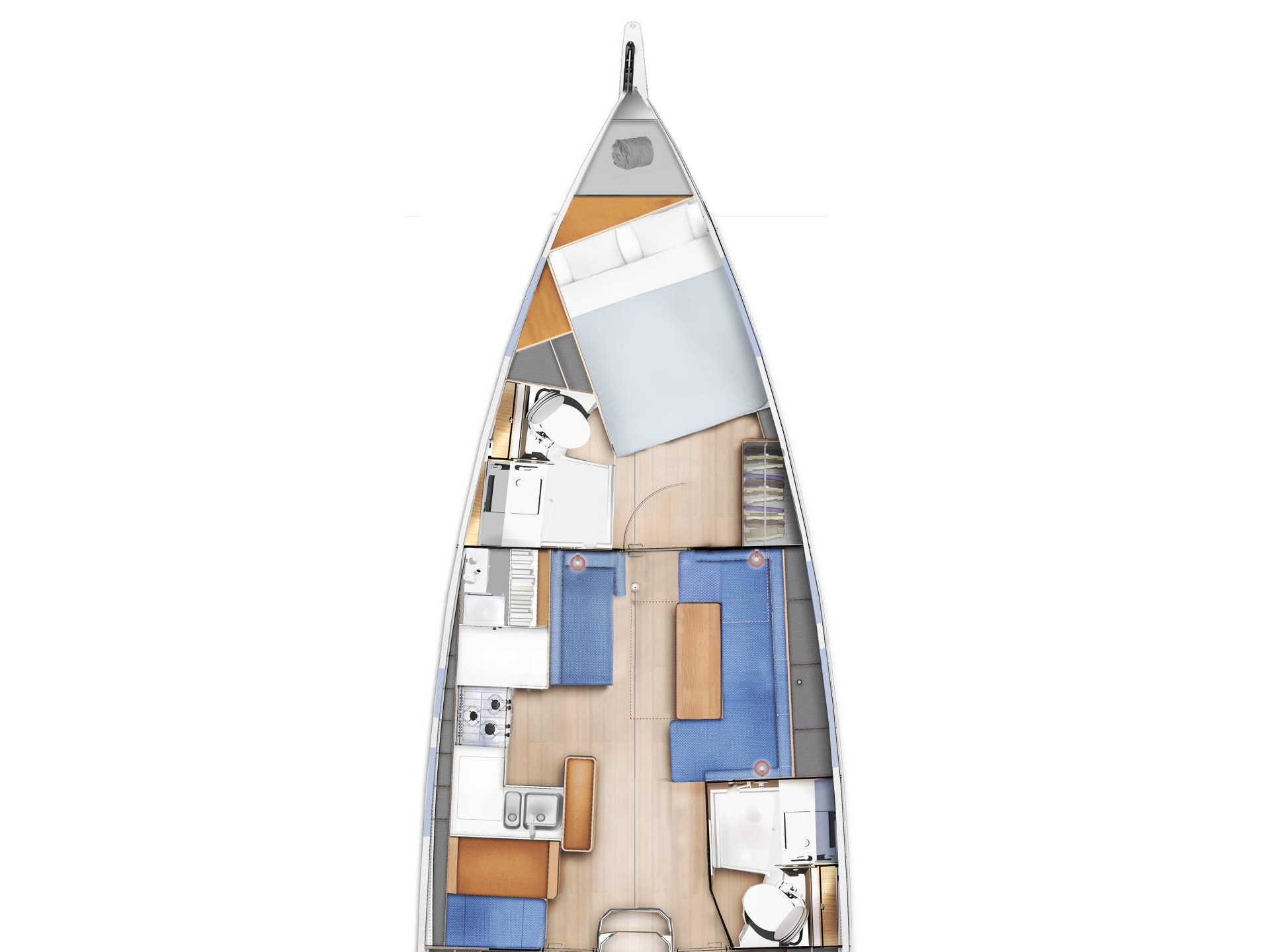 Sun Odyssey 410 — photo 9
